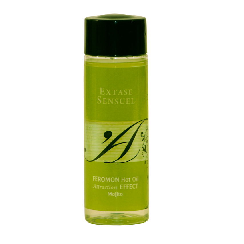 SENSUAL EXTRACT - WARMING EFFECT MASSAGE OIL WITH PHEROMONES MOJITO 100 ML