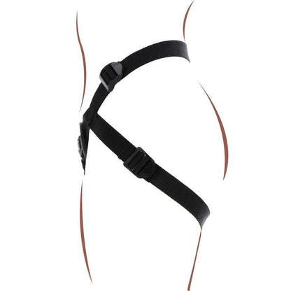 GET REAL - STRAP-ON PLEASURE HARNÉS NEGRO