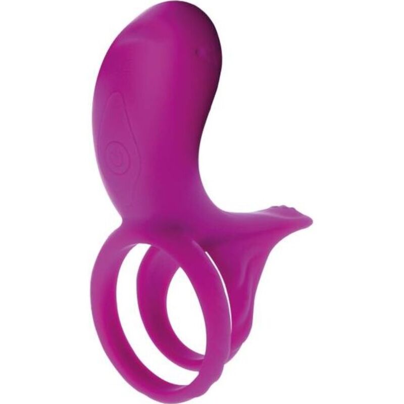 Xocon - anell vibrador per a parelles fúcsia