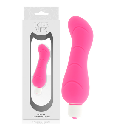 DOLCE VITA - G-SPOT SILICONE VIBRATOR PINK