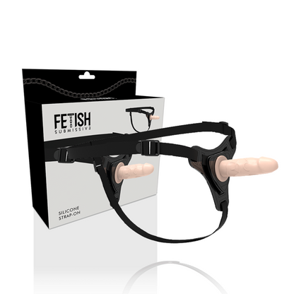 ARNÊS DE SUBMISSO FETICHE - SILICONE CARNE REALISTA 12.5 CM