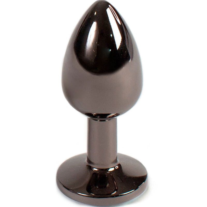 SECRETPLAY - GUNMETAL BUTT PLUG SIZE S 7 CM