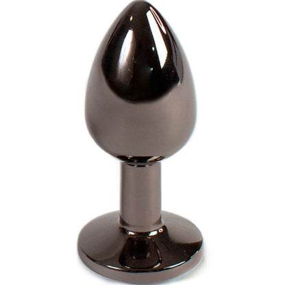 SECRETPLAY - GUNMETAL BUTT PLUG SIZE S 7 CM