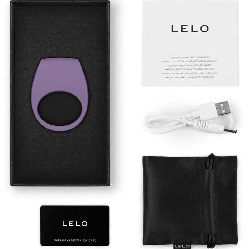 LELO - TOR 3 ANELL VIBRADOR VIOLETA