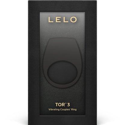 LELO - TOR 3 ANELL VIBRADOR NEGRE