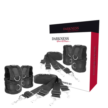 DARKNESS - BED RESTRAINTS SET