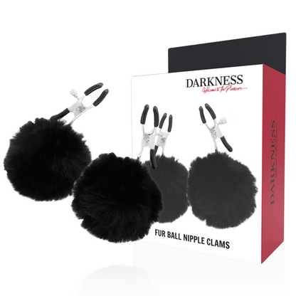 DARKNESS - PINÇAS DE MAMILOS COM POMPONS 1