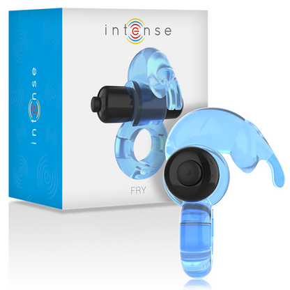 Anell vibrador blau intens
