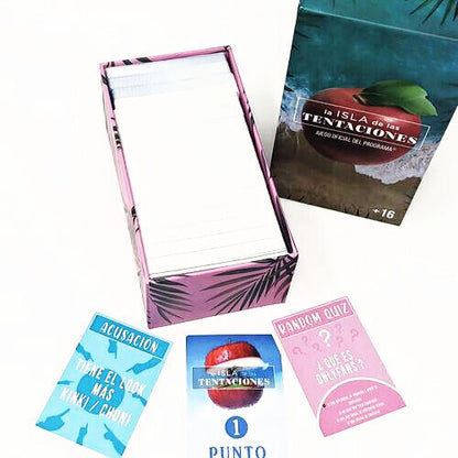 TEMPTATION ISLAND - OFFICIAL CARD GAME - ES
