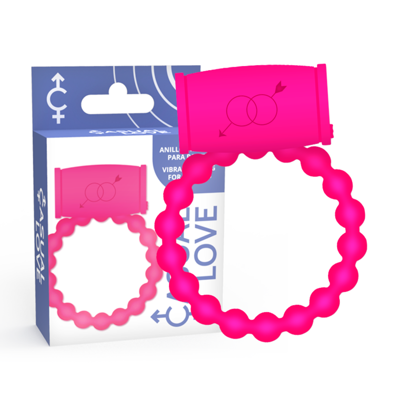 Amor casual - anell vibrador de 25 rosats