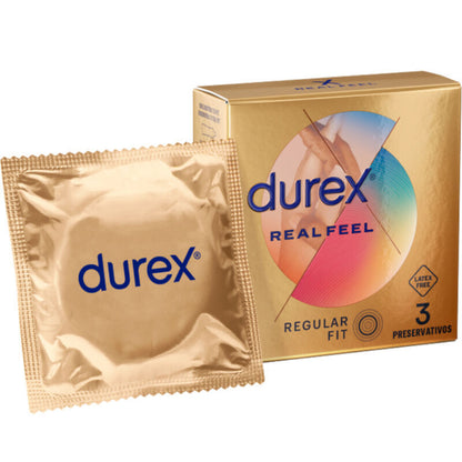 DUREX - ПРЕЗЕРВАТИВИ REAL FEEL 3 ОД