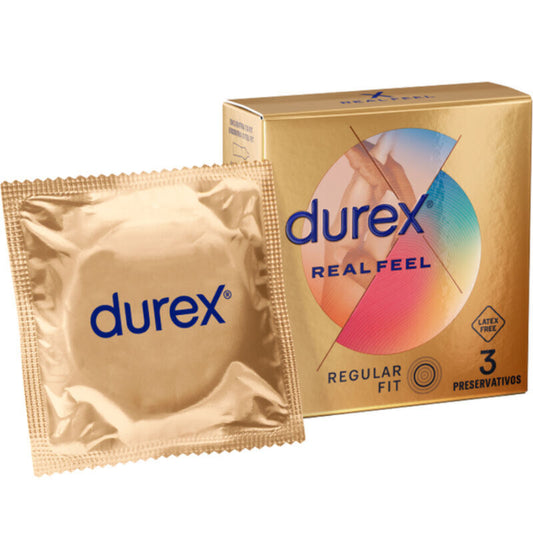 DUREX - REIAL FEEL PRESERVATIUS 3 UNITATS