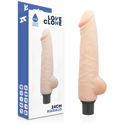 LOVECLONE - HARALD REALISTIC VIBRATOR SELF LUBRICATION 24 CM -O- 4 CM