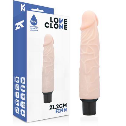 LOVECLONE - FINN REALISTIC VIBRATOR SELF LUBRICATION 21.2 CM -O- 3.8 CM