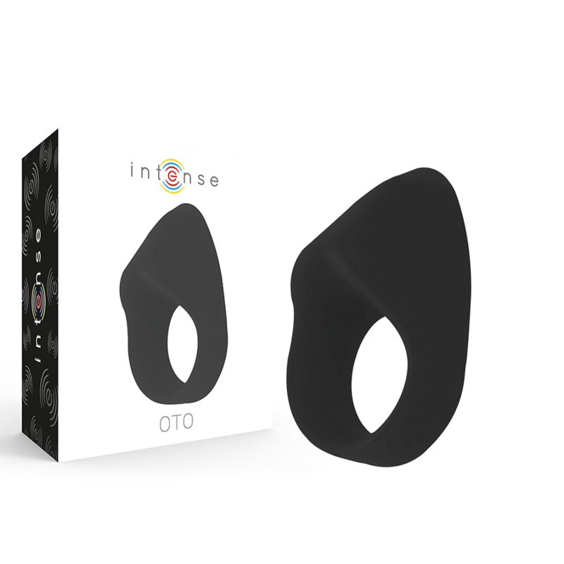 INTENS - OTO ANELL VIBRADOR RECARREGABLE NEGRE