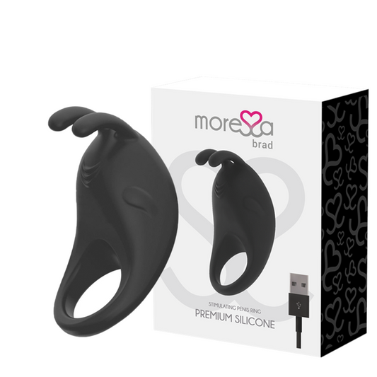 MORESSA - BRAD PREMIUM SILICONE RECHERAGEBLE BLACK