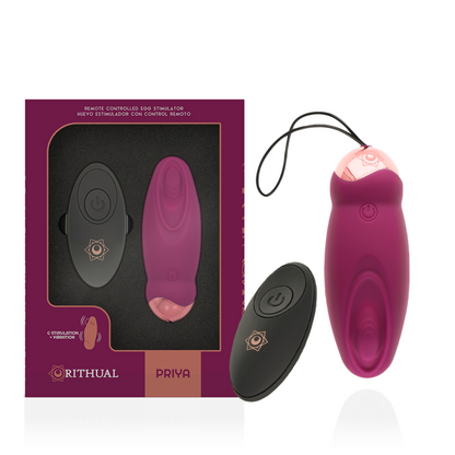 RITUAL - PRIYA REMOTE CONTROL EGG G-SPOT + VIBRATION