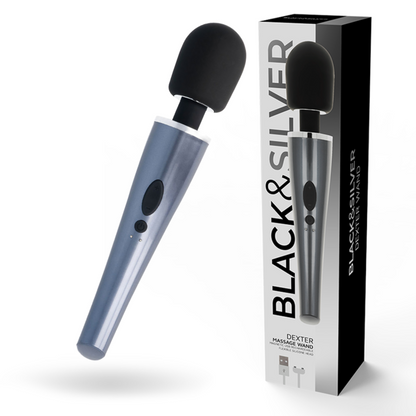 BLACK&SILVER - DEXTER VARETA DE MASSAGEM