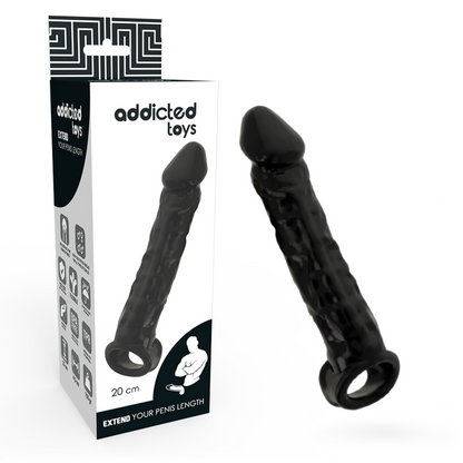 ADDICTED TOYS - EXTENSOR DE PÉNIS PRETO
