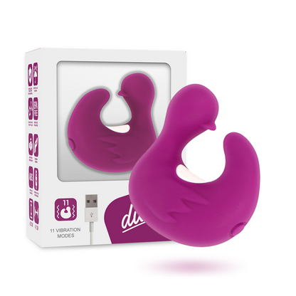 COVERME - DEDAL PATO ESTIMULADOR DE SILICONE RECARREGÁVEL DUCKYMANIA