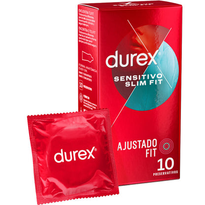 DUREX - SENSITIVE SLIM FIT 10 ОД