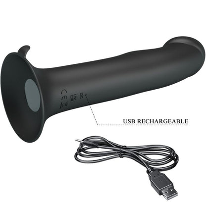 PRETTY LOVE - MURRAY BLACK CLITORAL VIBRATOR AND SUCTION TOOL