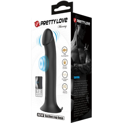 PRETTY LOVE - MURRAY BLACK CLITORAL VIBRATOR AND SUCTION TOOL