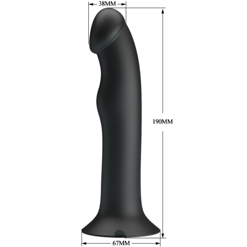 PRETTY LOVE - MURRAY BLACK CLITORAL VIBRATOR AND SUCTION TOOL