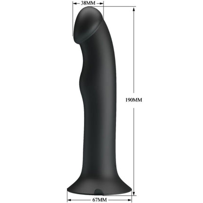 PRETTY LOVE - MURRAY BLACK CLITORAL VIBRATOR AND SUCTION TOOL
