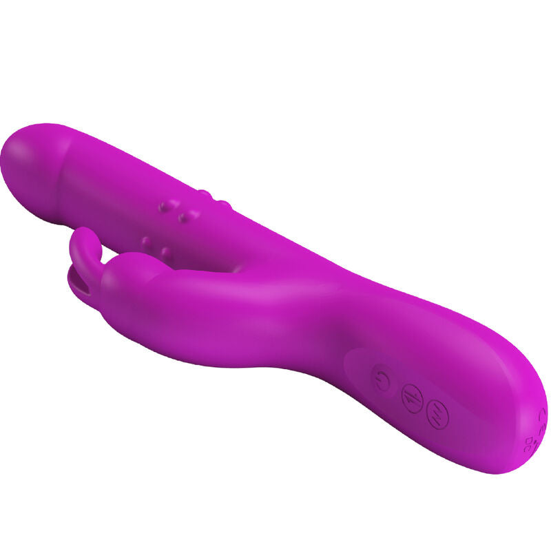PRETTY LOVE - REESE ROTATING VIBRATOR PURPLE