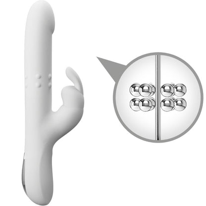 PRETTY LOVE - REESE ROTATING VIBRATOR SILVER