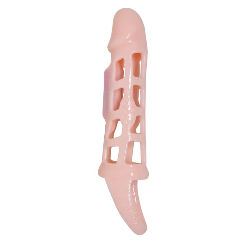 PRETTY LOVE - HARRISON VIBRATING PENIS EXTENSION SLEEVE WITH STRAP 13.5 CM