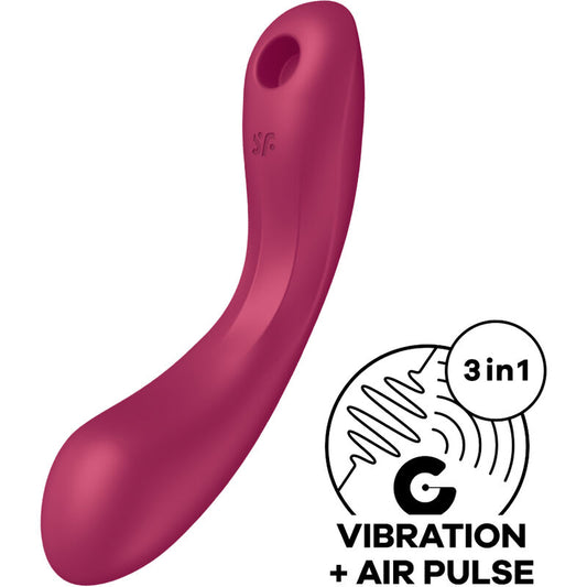 SATISFYER - CURVE TRINITY 1 AIR PULSE VIBRATION