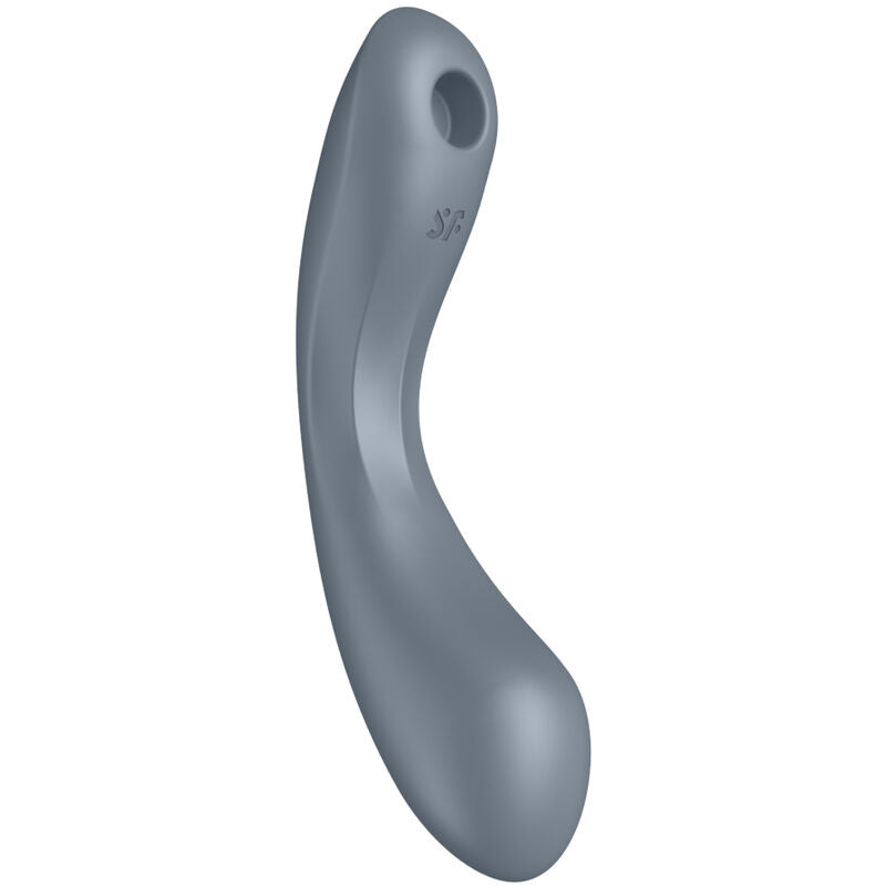 SATISFYER - CURVE TRINITY 1 AIR PULSE VIBRATION GRAY
