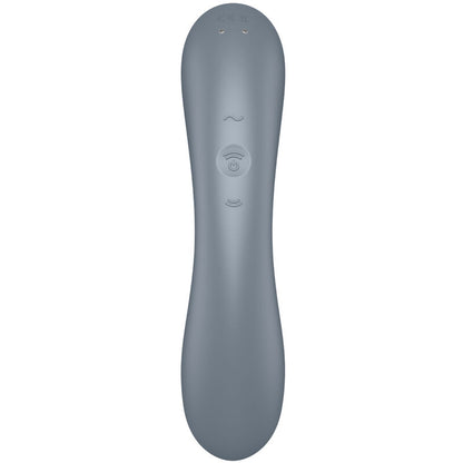SATISFYER - CURVE TRINITY 1 AIR PULSE VIBRATION GRAY