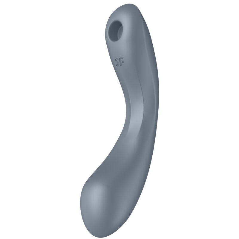 SATISFYER - CURVE TRINITY 1 AIR PULSE VIBRATION GRAY