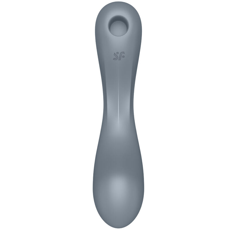 SATISFYER - CURVE TRINITY 1 AIR PULSE VIBRATION GRAY