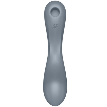 SATISFYER - CURVE TRINITY 1 AIR PULSE VIBRATION GRAY
