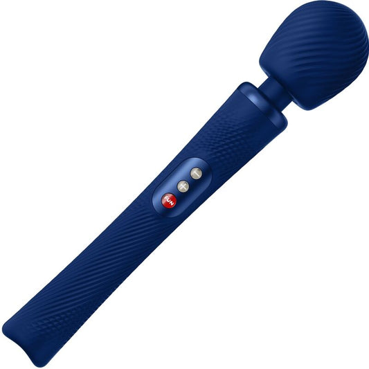 FUN FACTORY - VIM WAND RUMBLE VIBRADOR RECARGABLE SILICONA MEDIANOCHE