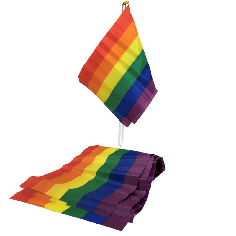 PRIDE - SMALL LGBT FLAG BANNER