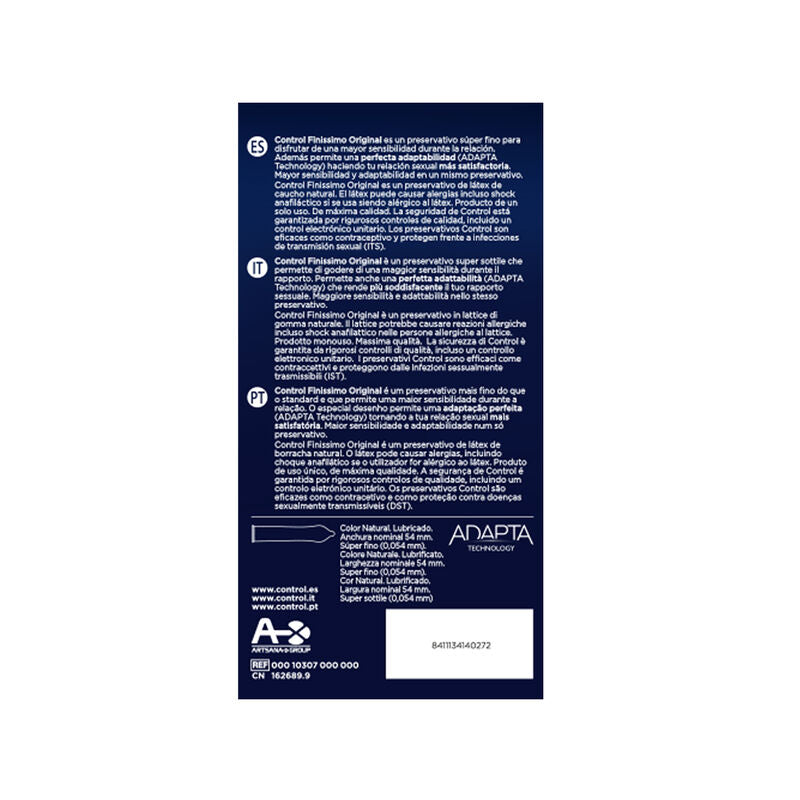 Control - Finissimo Condoms 24 unitats