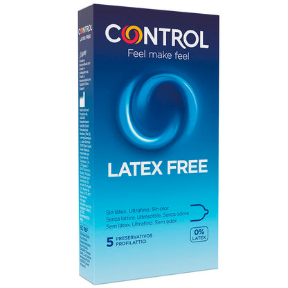 KONTROLL - GRATIS LATEXFRI KONDOMER 5 ENHETER