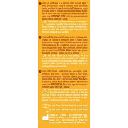 CONTROL - LUB GEL LUBRICANT CHOCOLATE 75 ML