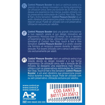 Control: anell vibrador de reforçador de plaer