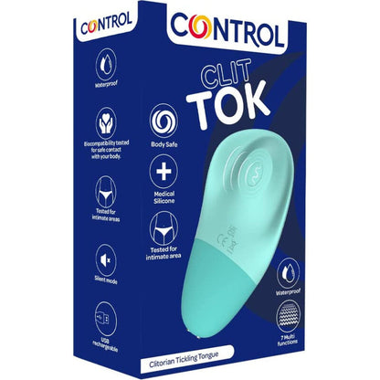 CONTROL - CLIT TOK RECHARGEABLE CLITORAL STIMULATING TONGUE