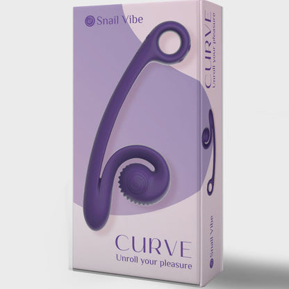 SNAIL VIBE - CURVE PURPLE VIBRATOR