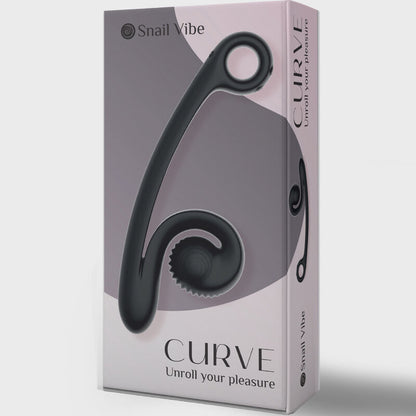 SNAIL VIBE - CURVE BLACK VIBRATOR