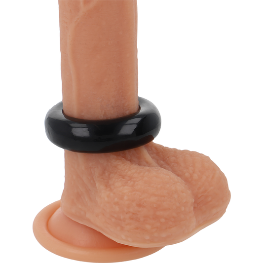 POWERING - SUPER FLEXIBLE I RESISTENT ANELL PENIS 5CM PR03 NEGRE