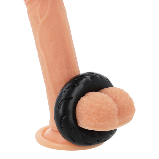 Alimentació: anell de penis super flexible i resistent 5cm pr08 negre
