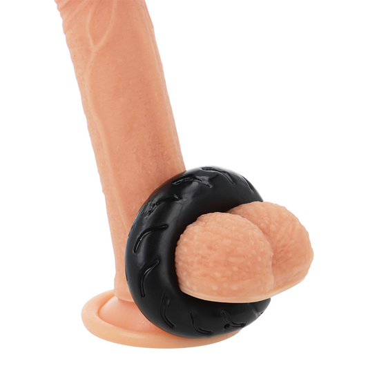 POWERING - SUPER FLEXIBLE I RESISTENT ANELL PENIS 5CM PR08 NEGRE